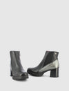 Botins com Fecho em Preto